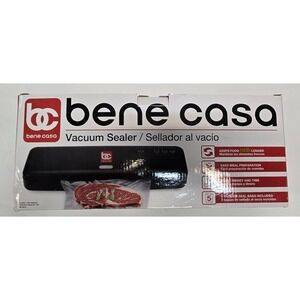 Bene Casa Vacuum Sealer Food Saver Machine – New Open Box – Never Used